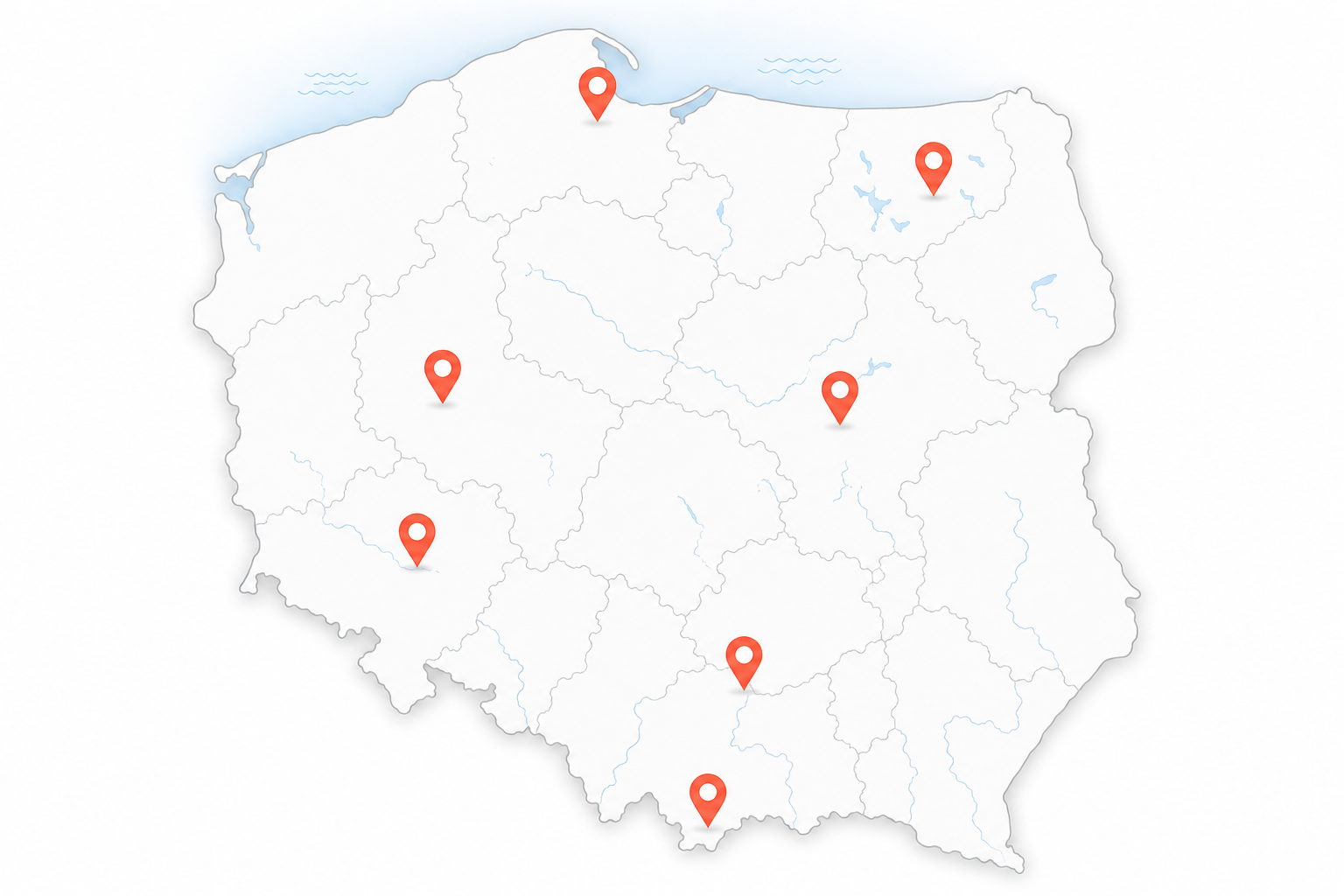 Mapa hoteli